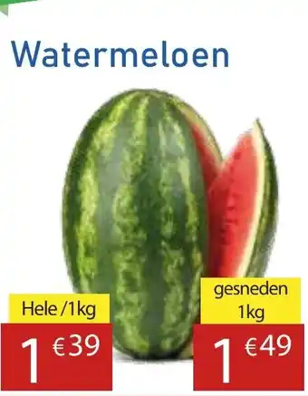 Tanger Markt Watermeloen aanbieding