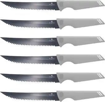 Bol.com Berlinger Haus 2840 - 6 delige Steak messen set - Aspen Collection aanbieding