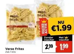 Vomar Voordeelmarkt Verse Frites aanbieding