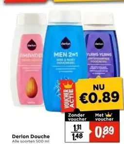Vomar Voordeelmarkt Derlon Douche aanbieding