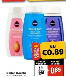 Vomar Voordeelmarkt Derlon Douche aanbieding