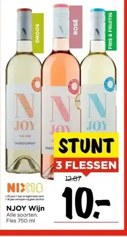 Vomar Voordeelmarkt NJOY Wijn aanbieding