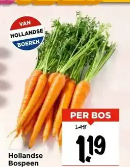 Vomar Voordeelmarkt Hollandse Bospeen aanbieding