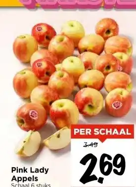Vomar Voordeelmarkt Pink Lady Appels aanbieding