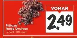Vomar Voordeelmarkt Pitloze Rode Druiven aanbieding