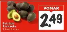Vomar Voordeelmarkt Eetrijpe Avocado aanbieding