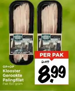 Vomar Voordeelmarkt Klooster Gerookte Palingfilet aanbieding