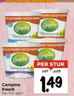 Vomar Voordeelmarkt Campina Kwark aanbieding