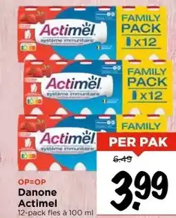 Vomar Voordeelmarkt Danone Actimel aanbieding