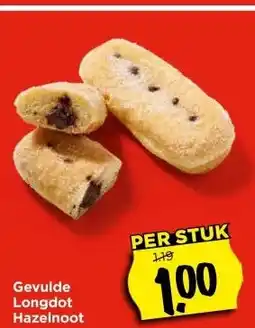 Vomar Voordeelmarkt Gevulde Longdot Hazelnoot aanbieding