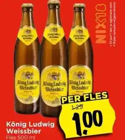 Vomar Voordeelmarkt König Ludwig Weissbier aanbieding