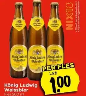 Vomar Voordeelmarkt König Ludwig Weissbier aanbieding