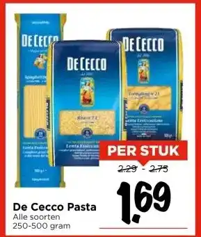Vomar Voordeelmarkt De Cecco Pasta aanbieding