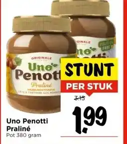 Vomar Voordeelmarkt Uno Penotti Praliné aanbieding