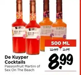 Vomar Voordeelmarkt De Kuyper Cocktails aanbieding