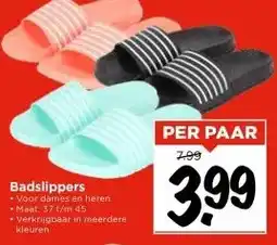Vomar Voordeelmarkt Badslippers aanbieding
