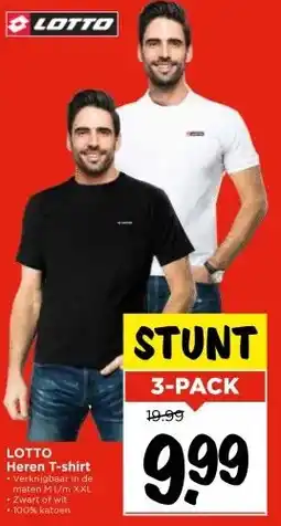 Vomar Voordeelmarkt LOTTO Heren T-shirt aanbieding