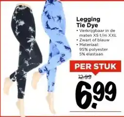 Vomar Voordeelmarkt Legging Tie Dye aanbieding