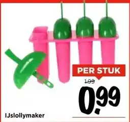 Vomar Voordeelmarkt IJslollymaker aanbieding