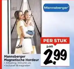 Vomar Voordeelmarkt Mannsberger Magnetische Hordeur aanbieding