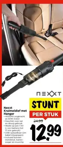 Vomar Voordeelmarkt Nexxt Kruimeldief met Hanger aanbieding
