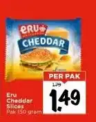 Vomar Voordeelmarkt Eru Cheddar Slices aanbieding