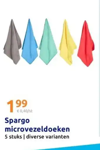 Action Spargo microvezeldoeken aanbieding