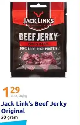 Action Jack Link's Beef Jerky Original aanbieding