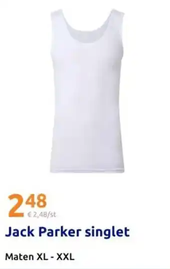 Action Jack Parker singlet aanbieding