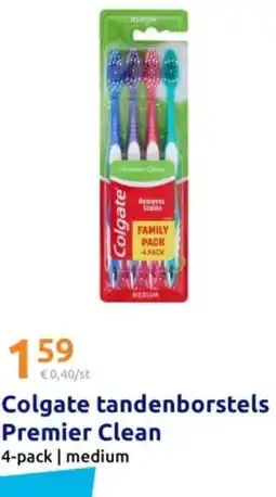 Action Colgate tandenborstels Premier Clean aanbieding
