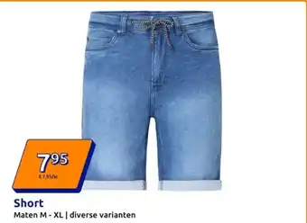 Action Short aanbieding