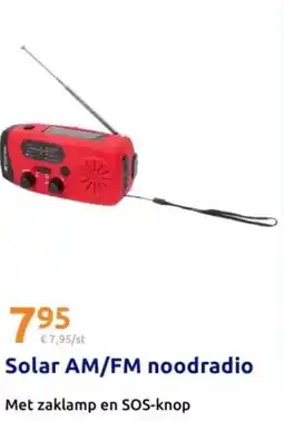 Action Solar AM/FM noodradio aanbieding