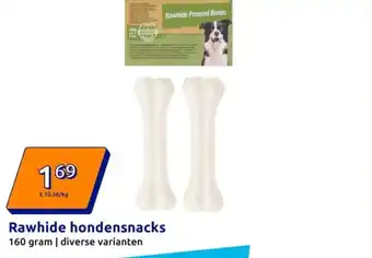 Action Rawhide hondensnacks aanbieding