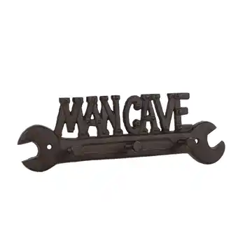Marskramer Kapstok Mancave oud bruin 27x9,5x4 cm aanbieding