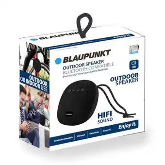Marskramer Blaupunkt BLP3120 bluetooth fm speaker zwart 5w aanbieding