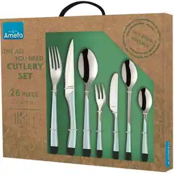 Marskramer Amefa bestekset 26 delig eclat blauw aanbieding