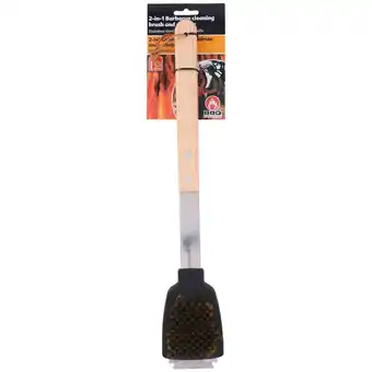 Marskramer BBQ Collection Borstel Met Schraper Luxe Eiken aanbieding