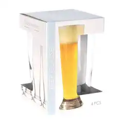 Marskramer Bierglas 370 ml set 4 stuks aanbieding