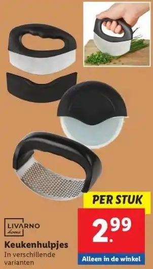 Lidl Keukenhulpjes aanbieding
