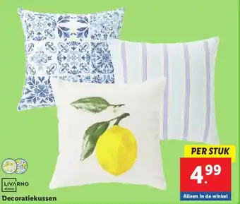 Lidl Decoratiekussen aanbieding