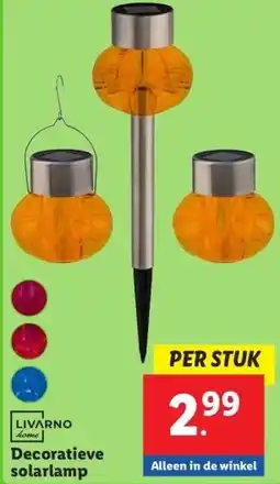 Lidl Decoratieve solarlamp aanbieding