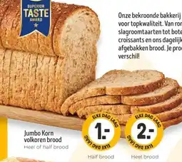 Jumbo Jumbo Korn volkoren brood aanbieding