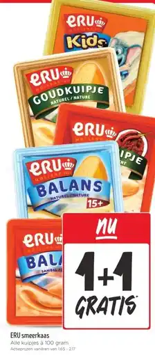 Jumbo ERU smeerkaas aanbieding