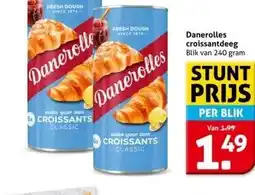 Hoogvliet Danerolles croissantdeeg aanbieding
