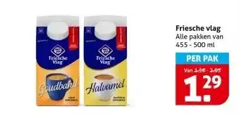 Hoogvliet Friesche vlag aanbieding