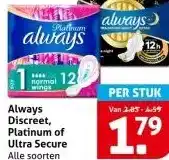 Hoogvliet Always Discreet, Platinum of Ultra Secure aanbieding
