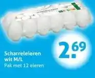 Hoogvliet Scharreleieren wit M/L aanbieding