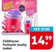 Hoogvliet ChillFactor fruitastic slushy maker aanbieding