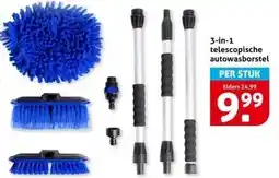 Hoogvliet 3-in-1 telescopische autowasborstel aanbieding