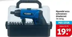 Hoogvliet Hyundai accu schroeven- draaierset aanbieding